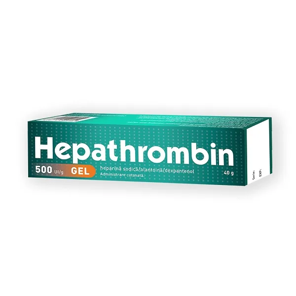 Hepathrombin gel 50000, Stada | 40 g STADA HEMOFARM — preț și oferte