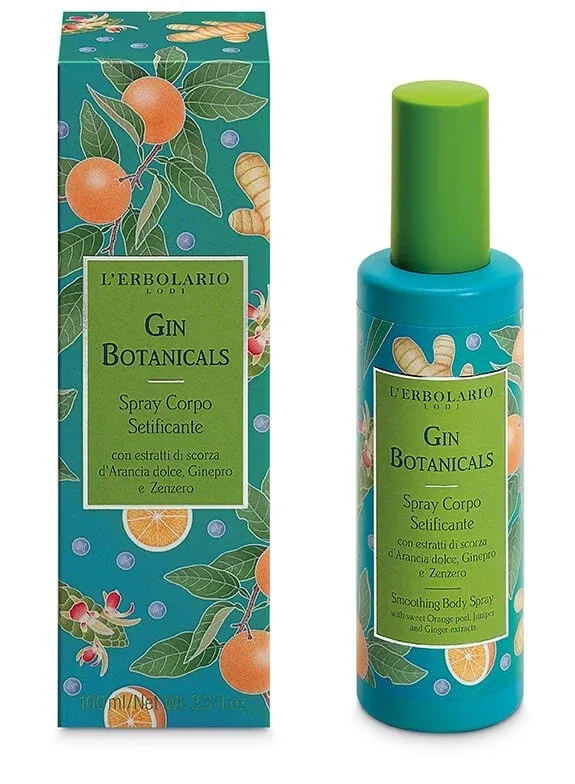 Spray de corp mătăsos L'Erbolario Gin Botanicals — preț și oferte