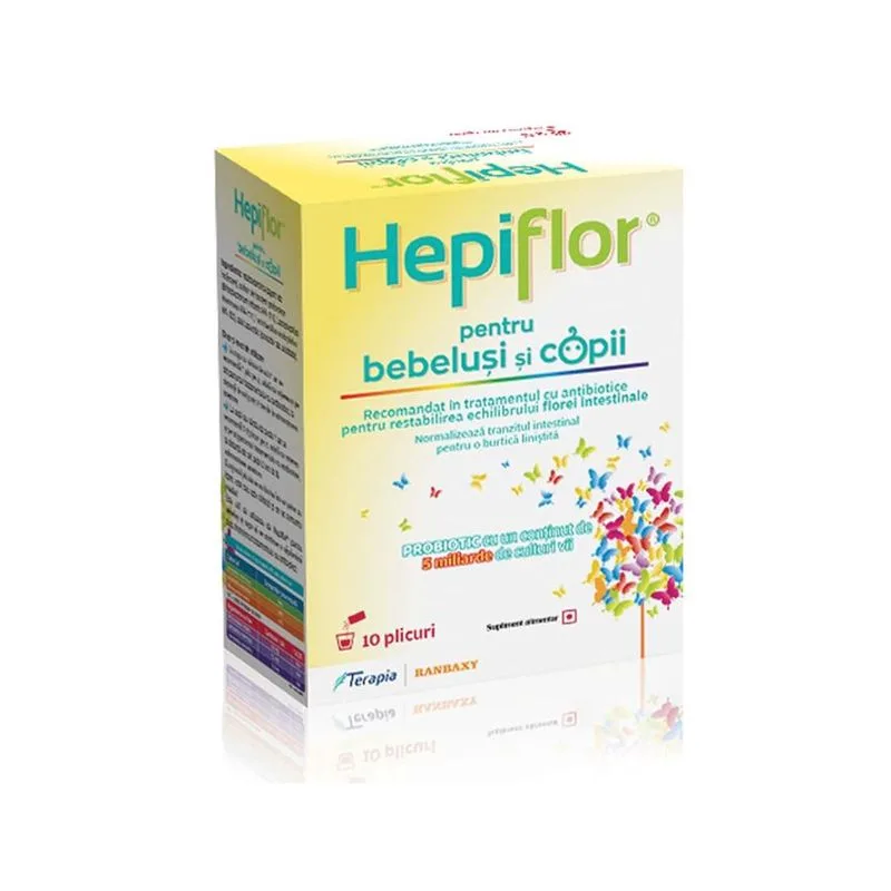 Hepiflor Baby, Terapia SA | 10 plicuri — preț și oferte