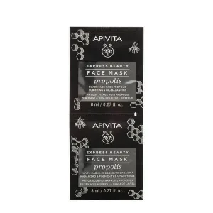 Apivita Mască de față purificatoare Propolis negru 2x8ml
