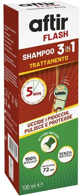 AFTIR FLASH SAMPON 3IN1 100ML — preț și oferte