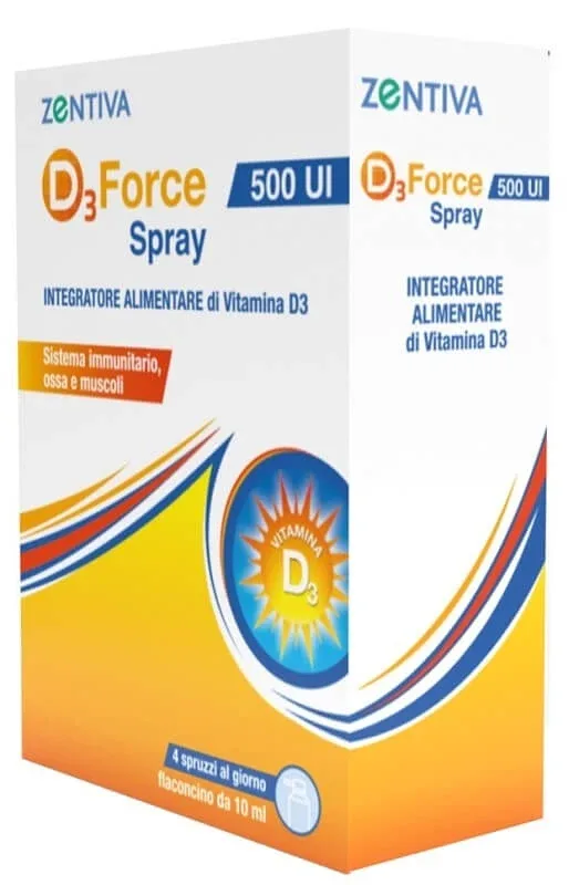 D3 FORCE 500UI SPRAY 10ML — preț și oferte
