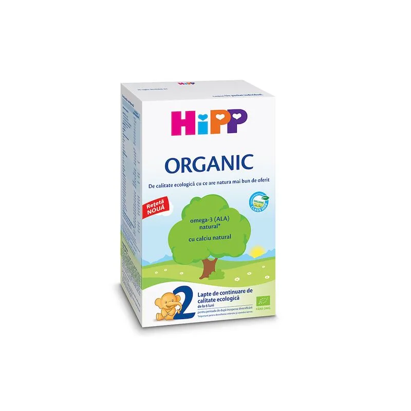 Hipp Organic 2 Lapte praf formula de continuare +6 luni | 300 gr — preț și oferte