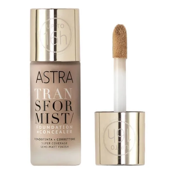 Astra Trasformist Foundation + Concealer No.01 Alabaster High Copacity — preț și oferte