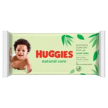Huggies Natural Care servetele umede pentru copii | 56 bucati — preț și oferte