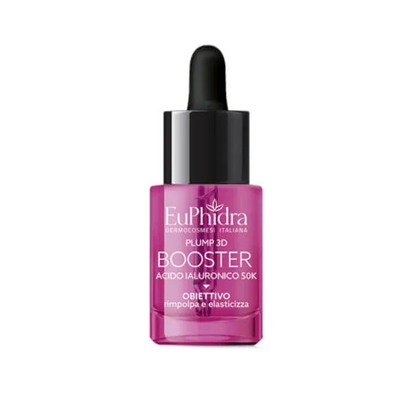 Euphidra Plump 3D Booster Acid hialuronic 50k - fermitate și elasticizare 15ml — preț și oferte