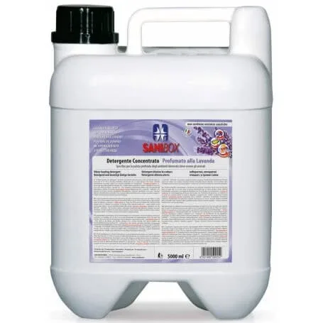 PET PROFESSIONAL SANIBOX CANISTRĂ CONCENTRAT DETERGENT LAVANDA 5 L — preț și oferte