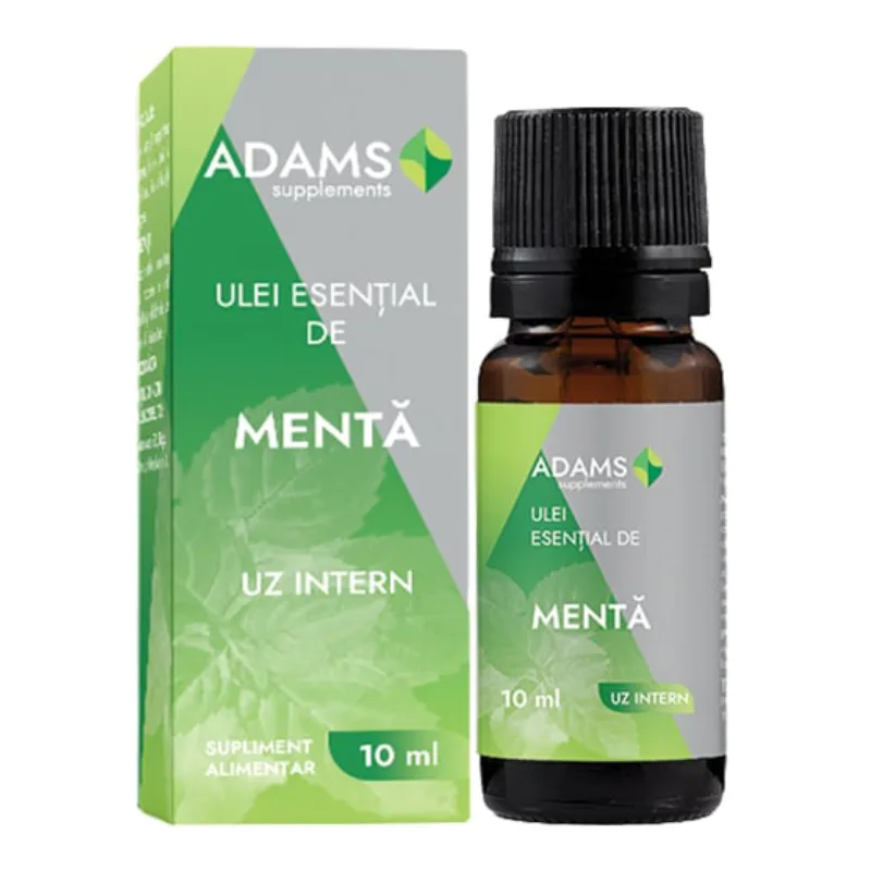 Ulei esential de Menta, 10 ml, Adams ADAMS VISION — preț și oferte
