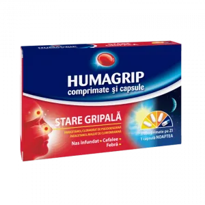 Humagrip | 12 comprimate si 4 capsule