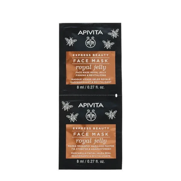 Apivita Mască de față de fermitate Royal Jelly 2x8ml — preț și oferte