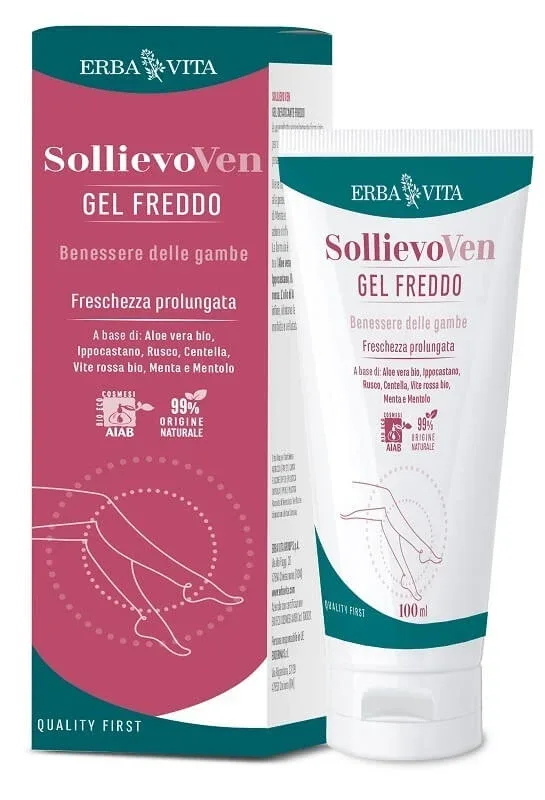 SollievoVen Gel rece pentru bunăstarea picioarelor 100ml — preț și oferte