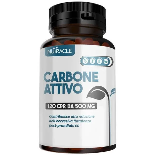 Nutracle cărbune activ 120 comprimate — preț și oferte