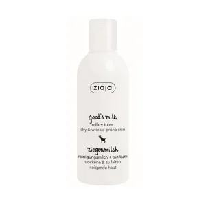 Lapte demachiant si tonic cu lapte de capra, 200ml, Ziaja