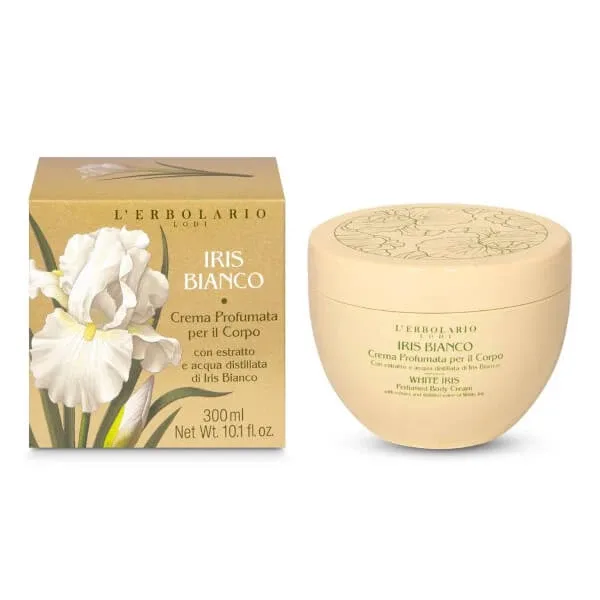 L'Erbolario Iris Bianco - Cremă de corp parfumată — preț și oferte