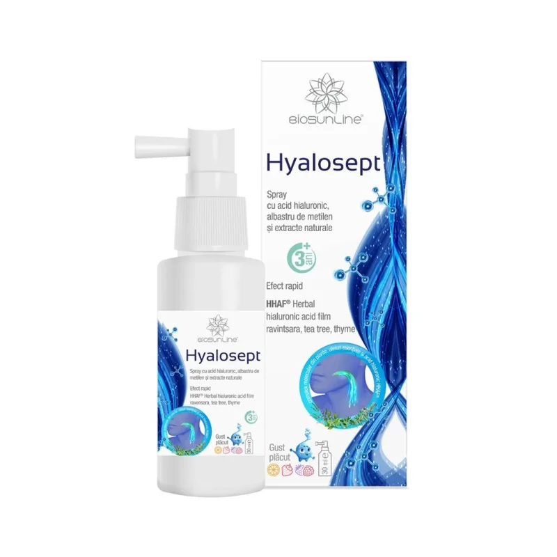 Hyalosept spray oral, Helcor | 30 ml — preț și oferte