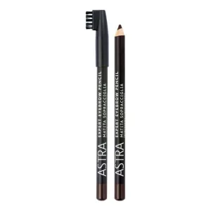 Astra Expert Eye Brow Pencil No. EB1 Black - Creion pentru sprâncene cu pieptene