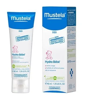 HYDRA BEBE CREMA HIDRATANTA DE FATA 40ML MUSTELA — preț și oferte