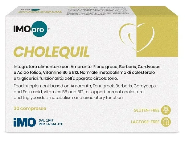 IMOPRO CHOLEQUIL 30CPR NF — preț și oferte