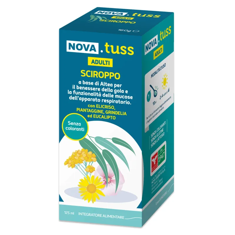 Nova Tuss Sirop pentru adulți 160g — preț și oferte