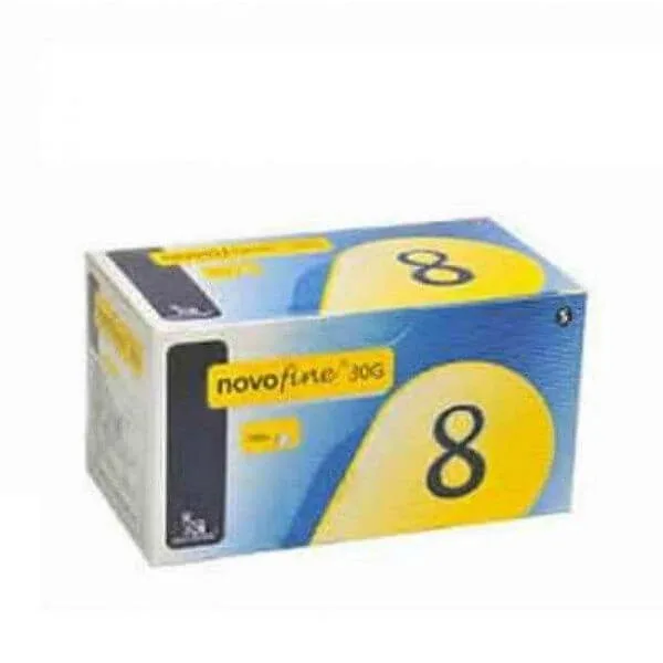 Novofine Insulină Pen ac Gauge 30 Lungime 8 Mm 100 Bucăți — preț și oferte