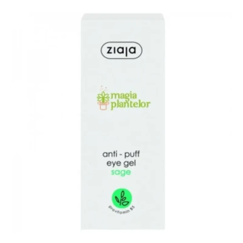 Gel contur ochi anti-pungi cu extract de salvie, 15ml, Ziaja — preț și oferte