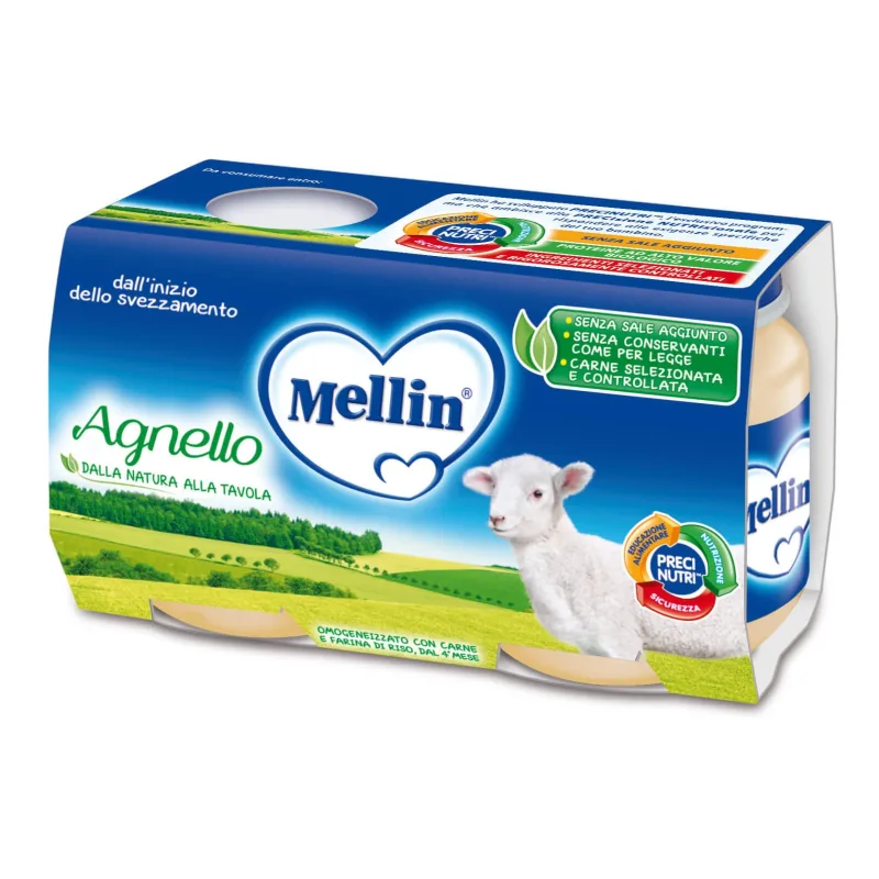 Miel omogenizat Mellin 2x120g — preț și oferte