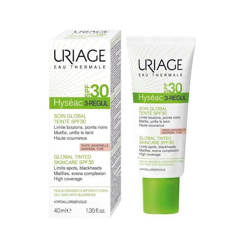 Hyseac 3-Regul Crema coloranta cu SPF 30 | 40 ml URIAGE — preț și oferte