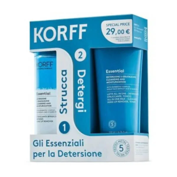 Korf Bipack demachiant esențial + lapte de curățare — preț și oferte