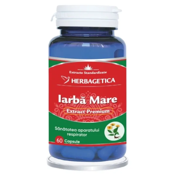 Iarba Mare, Herbagetica | 60 capsule — preț și oferte