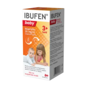Ibufen Baby 20 mg/ml suspensie orala, Antibiotice |  100 ml