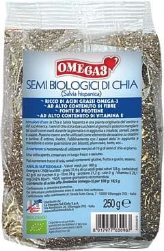Fsc Omega 3 High Fibre Organic Chia Seeds 250g — preț și oferte