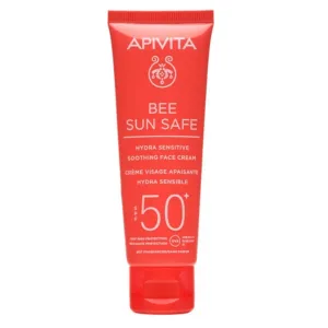 Apivita Bee Sun Safe Sensitive Cremă de față calmantă spf50+