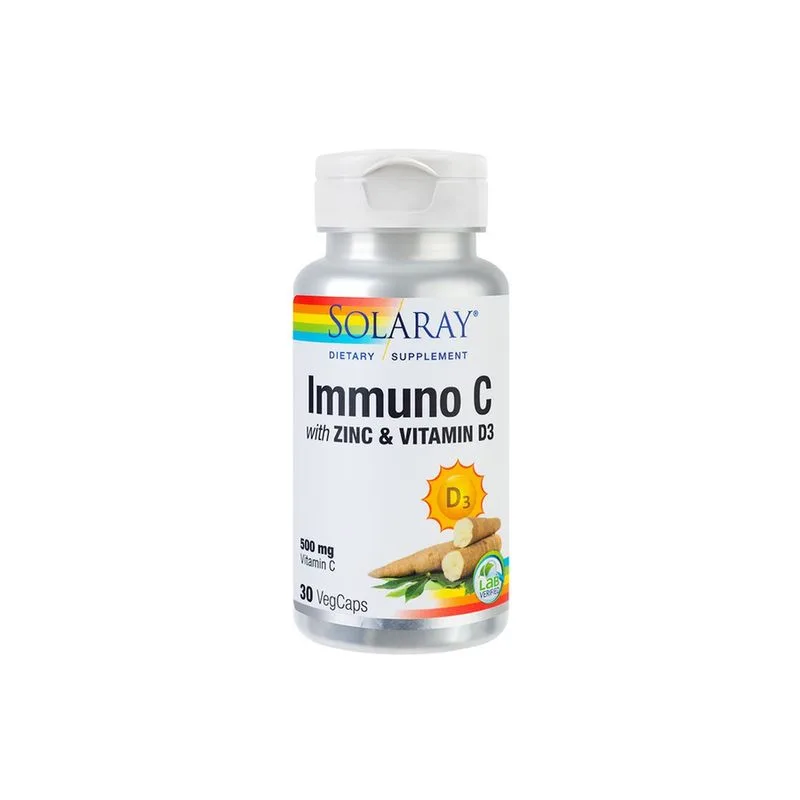 Immuno C cu Zinc si Vitamina D3 | 30 comprimate SECOM — preț și oferte