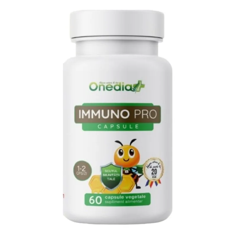 Immuno Pro imunitate, Onedia | 60 cps. vegetale — preț și oferte