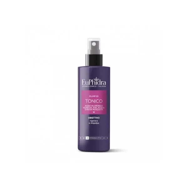 Euphidra Plump 3D Toner cu acid hialuronic 200 ml — preț și oferte