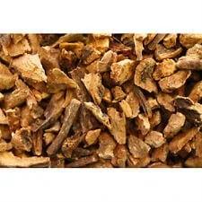 Gentian lutea rădăcină tăiată cubulețe 100 g — preț și oferte