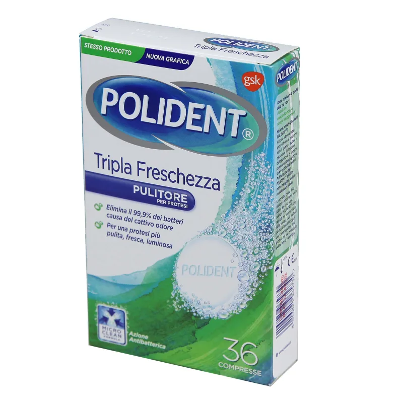Polident Triple Freschez 36cpr — preț și oferte