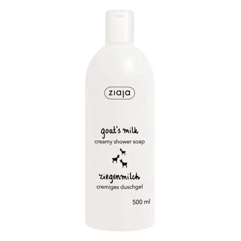 Gel de dus crema cu lapte de capra, 500 ml, Ziaja — preț și oferte