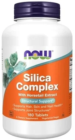 Now Foods Silica Complex 180 comprimate