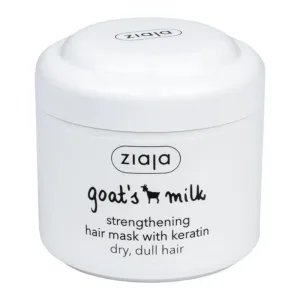 Masca pentru intarirea firului de par cu lapte de capra si keratina, 200 ml, Ziaja