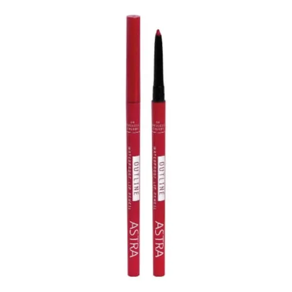 Astra Outline Waterproof - Creion de buze de lungă durată 06 Cherry — preț și oferte