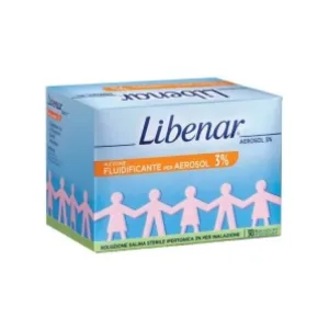 Libenar 3% soluție salină hipertonică pentru inhalare 30 fiole aerosol