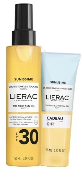 LIERAC SET ULEI MĂTĂSOS SPF30 — preț și oferte