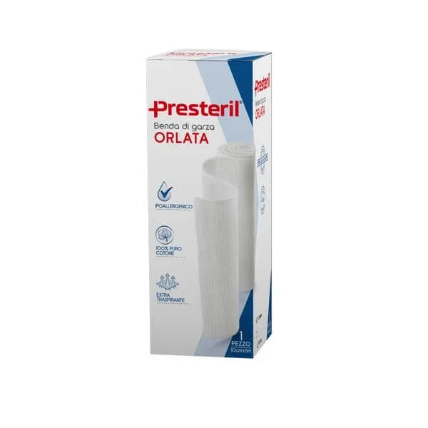PRESTERIL Bandaj de tifon tivit 12/8 U.F. 10 cm x 5 m — preț și oferte