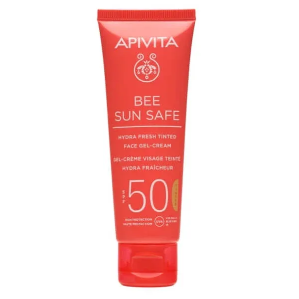 Apivita Bee Sun Safe Hydra fresh colorat spf50 50ml — preț și oferte