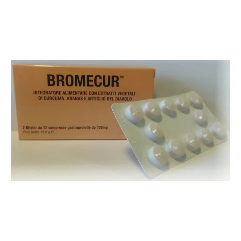 BROMECUR*INT 24CPR 700MG — preț și oferte