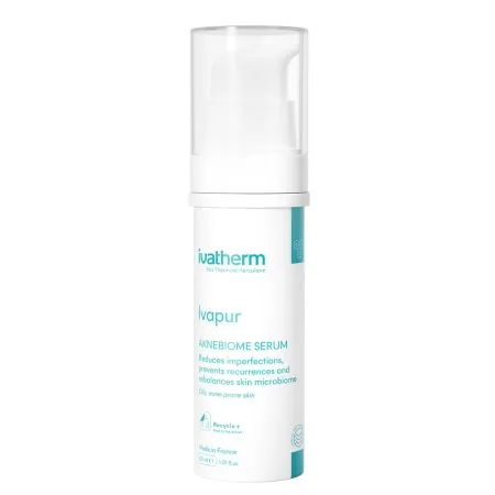 Ser pentru piele mixta sau grasa cu tendinta acneica Ivapur AKNEBIOME, Ivatherm | 30 ml — preț și oferte