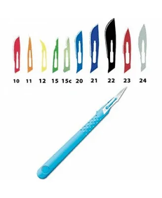 Sterile de unică folosință Meds Scalpels siguranță Figura 15 Kiato — preț și oferte