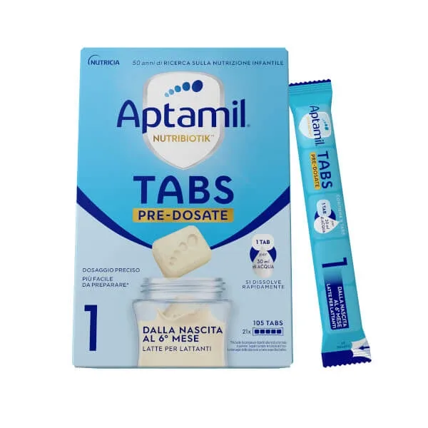 Aptamil Nutribiotik 1 Tabs Pre-Dosed Lapte de la naștere 21 Tabs — preț și oferte