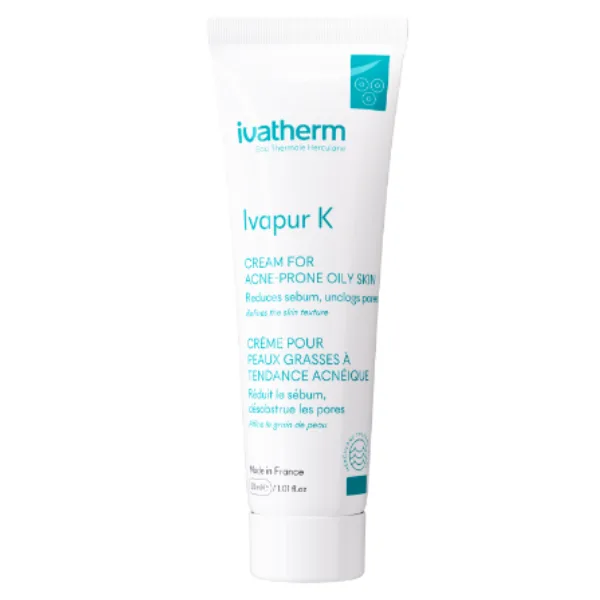 IVATHERM IVAPUR K CREMA TEN GRAS SI ACNEIC 30ML — preț și oferte